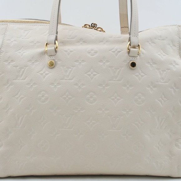 Lumineuse PM Empriente Leather White Shoulder Bag - Picture 2 of 9